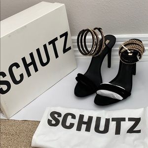 Schutz Monya chain sandals 8.5